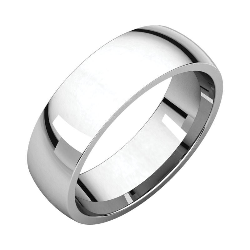 6mm LRC569 Stainless Steel Matte & Polish Finished Diagonal Grooved Comfort Fit Half-Round Wedding Band Ring